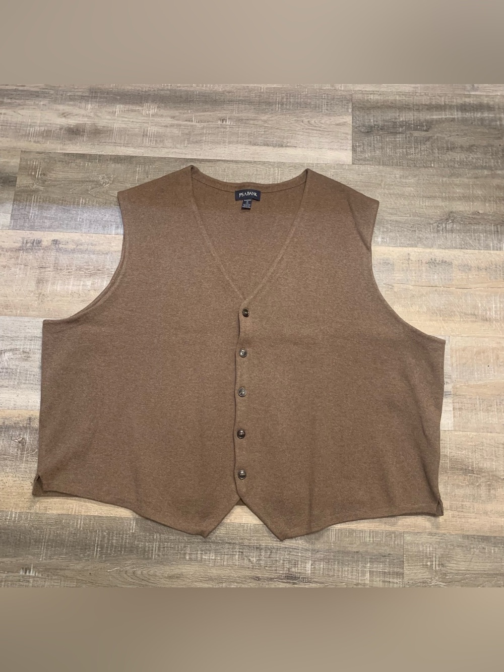 Jos. A. Bank Traditional Fit Men’s 3X Brown Sweater Vest